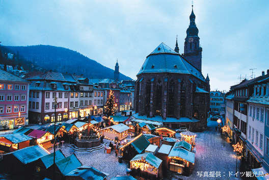 ハイデルベルクのクリスマスマーケット