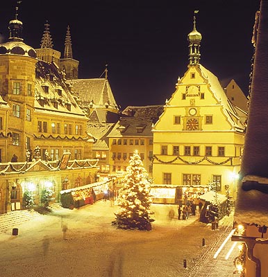 ローデンブルクのクリスマスマーケット