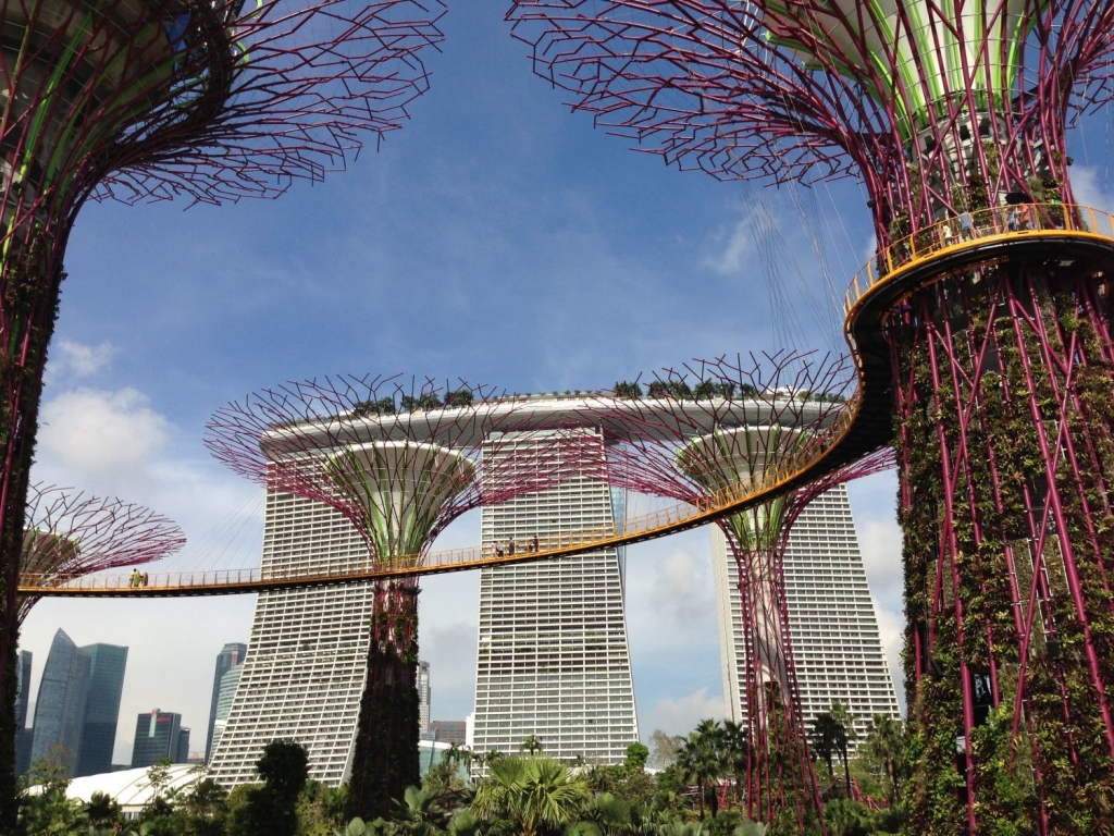 シンガポール「ガーデンズ・バイ・ザ・ベイ」