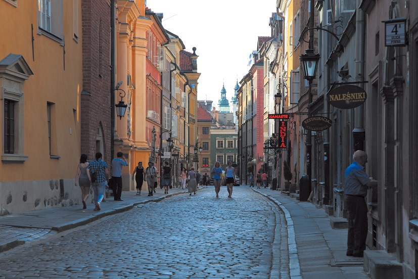 2016年注目の旅先　ポーランド　ワルシャワの旧市街