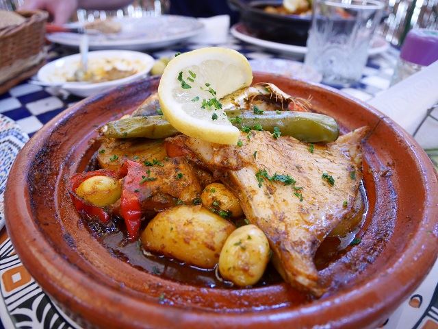 モロッコ お魚のタジン鍋