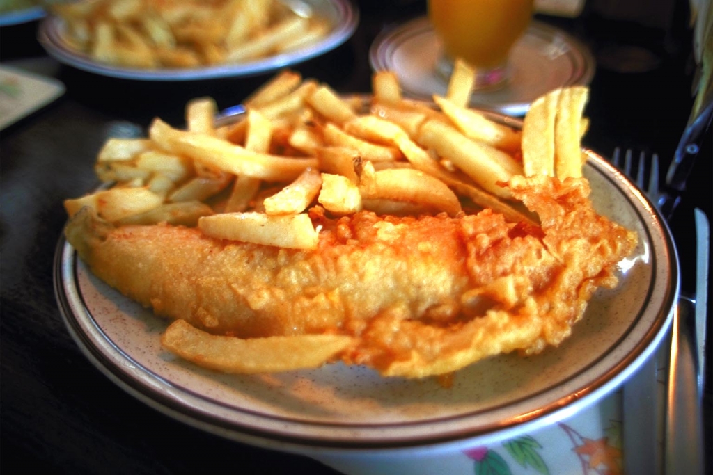 イギリス・ロンドン　フィッシュ＆チップス
