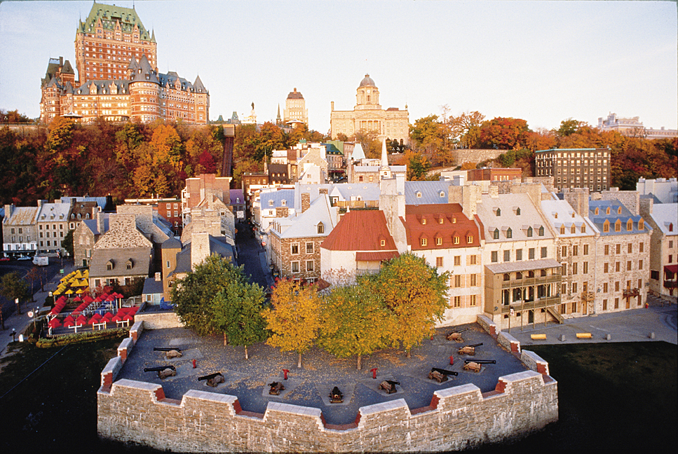 紅葉のカナダ　ケベックシティ