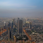 【バージュ・カリファ展望台】いわずと知れた世界一高いビル「バージュ・カリファ」124階の展望台の景色をぜひ！予約必須です。