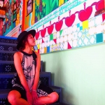 【ekko_umzw さん/バリ島】Motel Mexicola 内装がすっごくかわいくて感動！またまた友達にモデルお願いした。 #かわいいとこだらけ #カラフル大好き #バリはおしゃれなお店いっぱい #ワンダーランド #女子旅 #旅人 #海外旅行 #travel #trip #instatravel #instagood #バリ #スミニャック #bali #seminyak #短期留学 #motelmexicola #cafe #写真撮ッテル人ト繋ガリタイ #写真スキナ人ト繋ガリタイ #genic_mag #ジェニック女子 #タビジョ