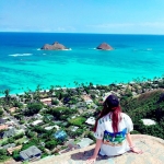 【i_am_221 さん】 Who wouldn't want to live here?? ?????? ずっとここにいたい！ ずっとこの気候がいいです＾＾ * #ハワイ#カイルア#絶景#ラニカイビーチ #マイカイ#チャリ#サンダル#タビジョ #Hawaii#honolulu#Kailua#Lanikai#Beach #bike#vacation#amazing#beautiful#aloha