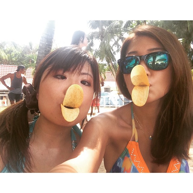 サイパン・マニャガハ島でトモタビ