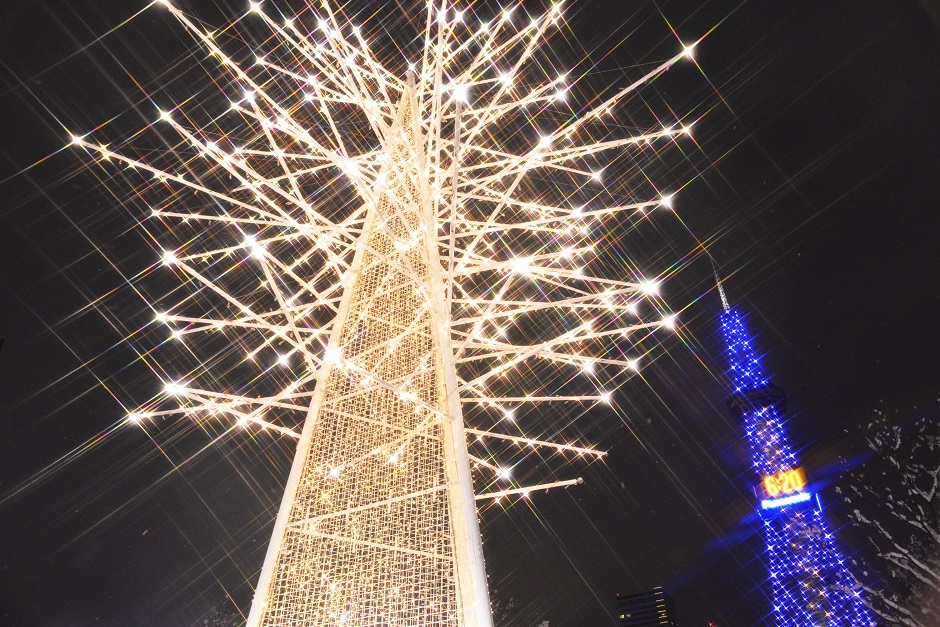 光り輝く、幻想的な「さっぽろホワイトイルミネーション」の世界へ！