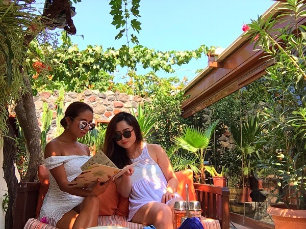 ギリシャ・サントリーニ島　レストラン