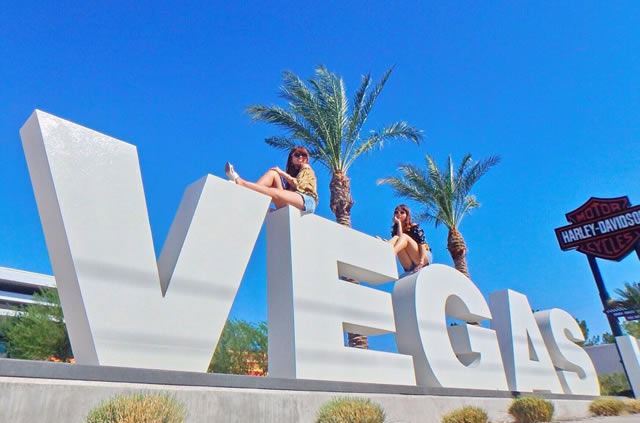 ハーレーダビッドソンのラスベガスモニュメント