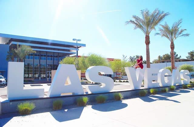 ハーレーダビッドソンのラスベガスモニュメント