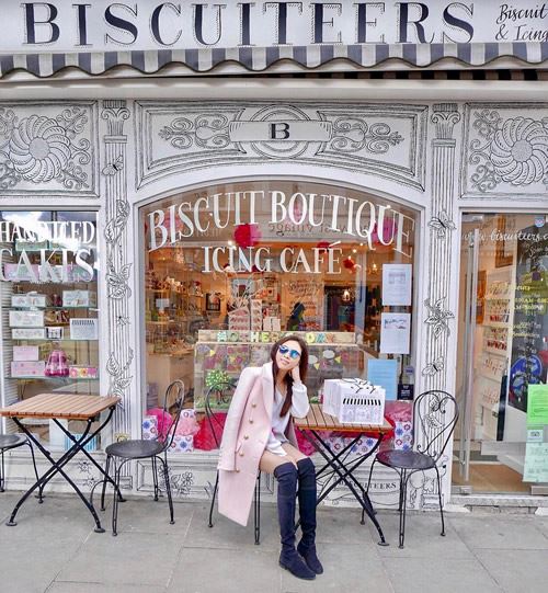 イギリスのフォトジェニックスポット6位:ビスケッティアーズ ブティック アンド アイシング カフェ イギリスのフォトジェニックスポット6位:ビスケッティアーズ ブティック アンド アイシング カフェ