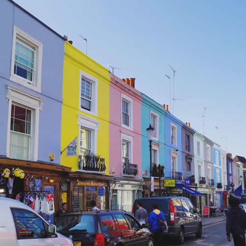 イギリスのフォトジェニックスポット9位:ポートベロー・ロード イギリスのフォトジェニックスポット9位:ポートベロー・ロード