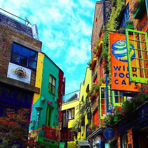 イギリスのフォトジェニックスポット3位:ニールズヤード/コヴェント・ガーデン