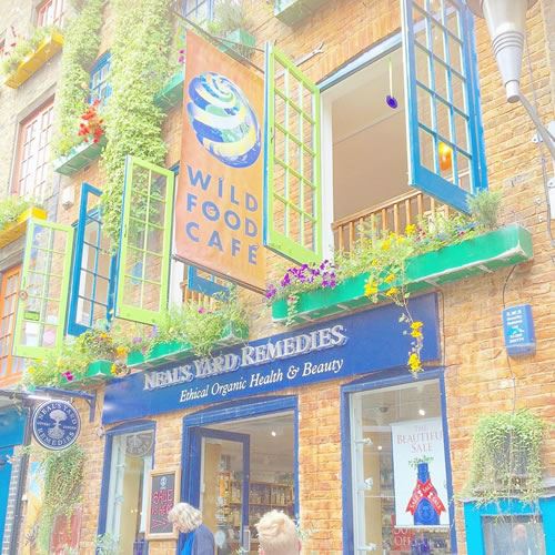 イギリスのフォトジェニックスポット3位:ニールズヤード/コヴェント・ガーデン