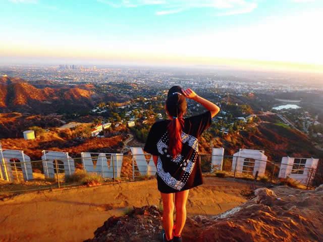 ロサンゼルスのフォトジェニックスポット第5位:ハリウッドサインの裏側 ロサンゼルスのフォトジェニックスポット第5位:ハリウッドサインの裏側