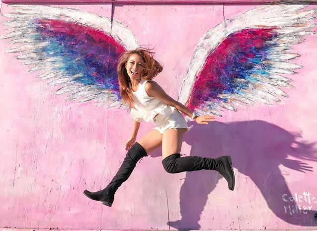 ロサンゼルスのフォトジェニックスポット第2位:メルローズのウォールアート ロサンゼルスのフォトジェニックスポット第2位:メルローズのウォールアート