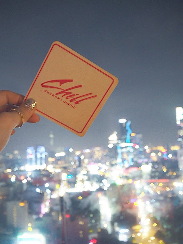 ベトナム・ホーチミン　オープントップバー「CHILL SKY BAR」