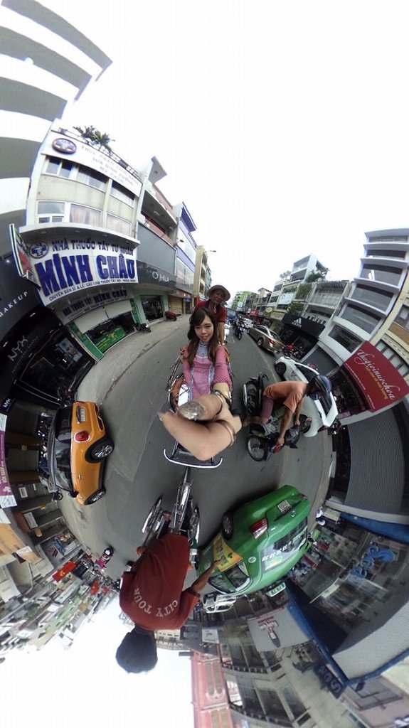 ベトナム・ホーチミン　シクロ