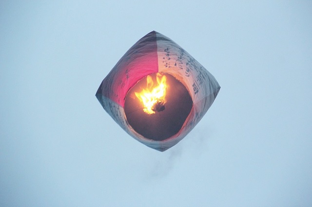 カップル 台湾旅行 十分