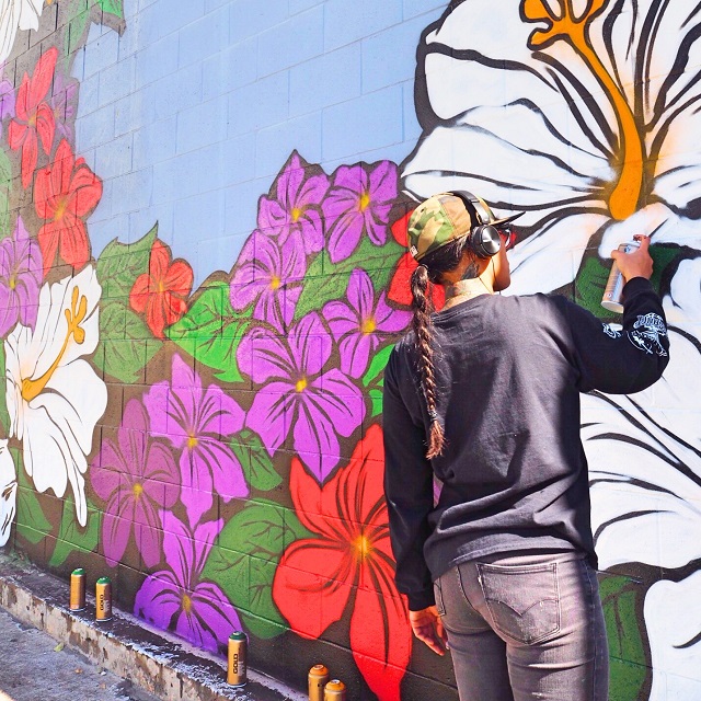 2018年版カカアコウオールアート