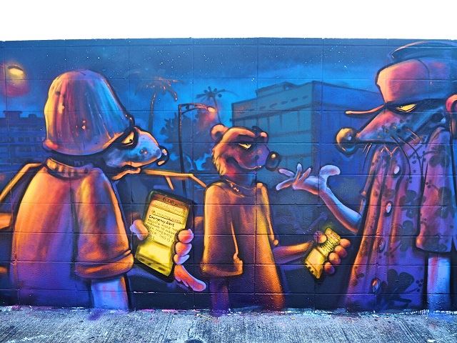 2018年版カカアコウオールアート