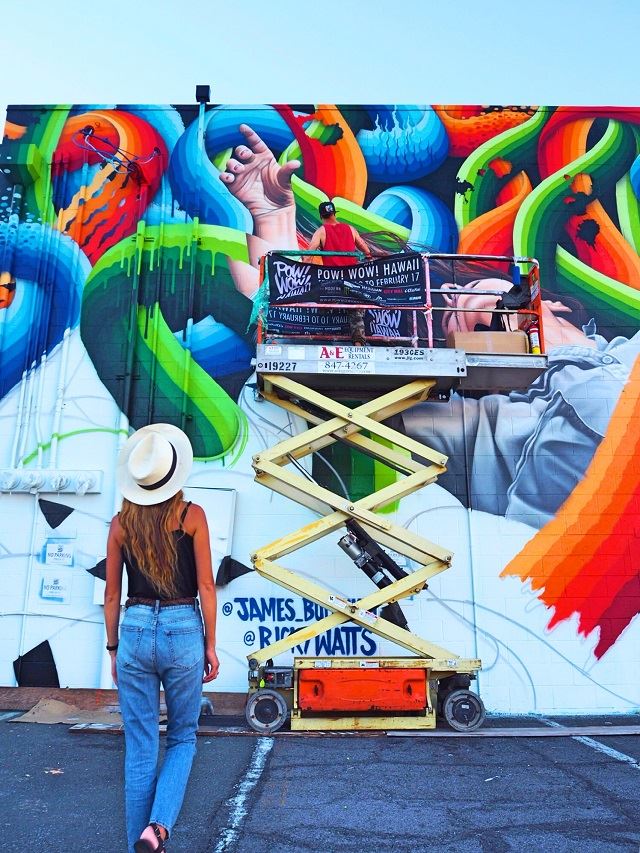 2018年版カカアコウオールアート