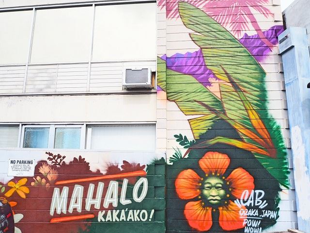 2018年版カカアコウオールアート