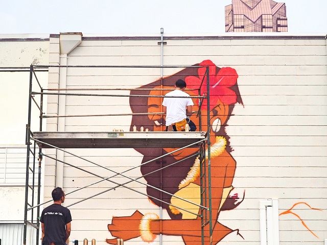 2018年版カカアコウオールアート