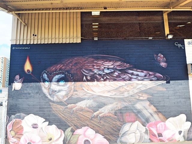 2018年版カカアコウオールアート