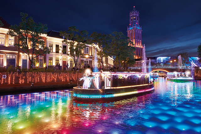 光と音楽の運河パレードショー