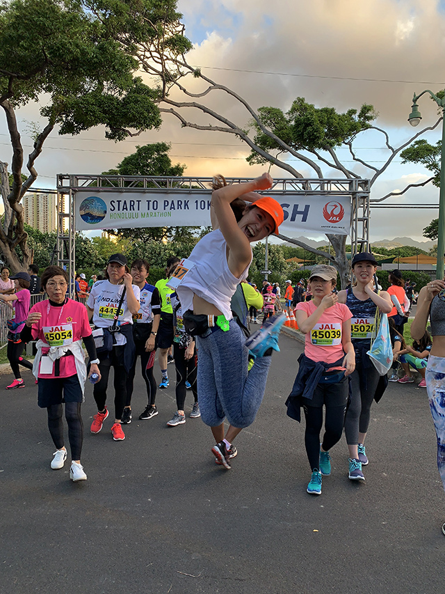 Honolulumarathon2018 10キロランアンドウォーク